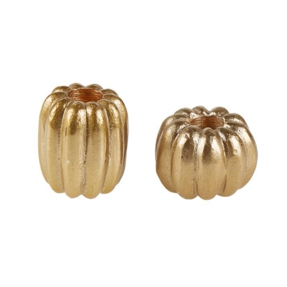 💫NWT Pumpkin Taper Candle Holders set of 4 🍁